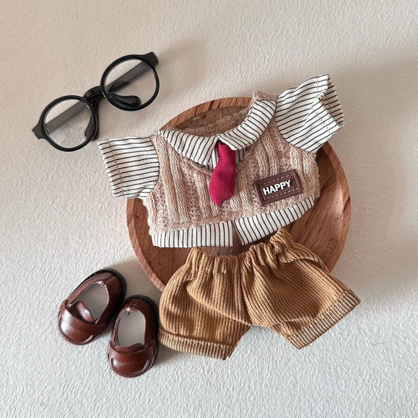 17cm Labubu Puppen Zubehör Niedlich Persönlichkeit Mode Geburtstag Anhänger Geeignet für V1 V2 V3 Kleidung Designer Unisex