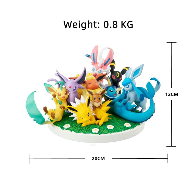 POKEMON Charizard Eevee Gyarados Venusaur Blastoise Slowpoke Anime Action Figur Spielzeug