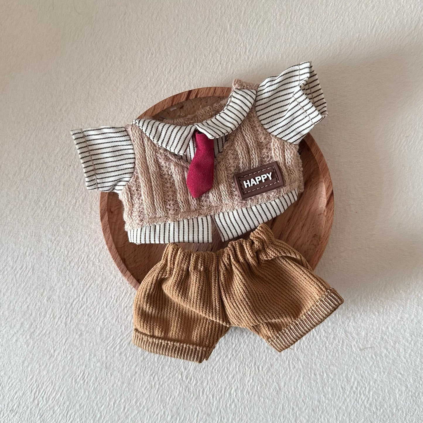 17cm Labubu Puppen Zubehör Niedlich Persönlichkeit Mode Geburtstag Anhänger Geeignet für V1 V2 V3 Kleidung Designer Unisex