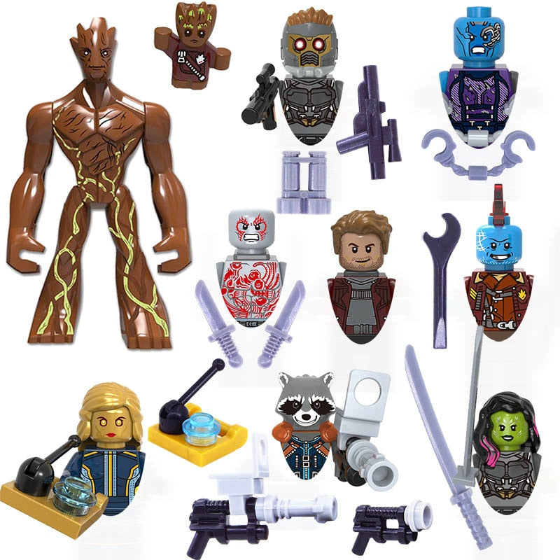 Mini figurines ninjago