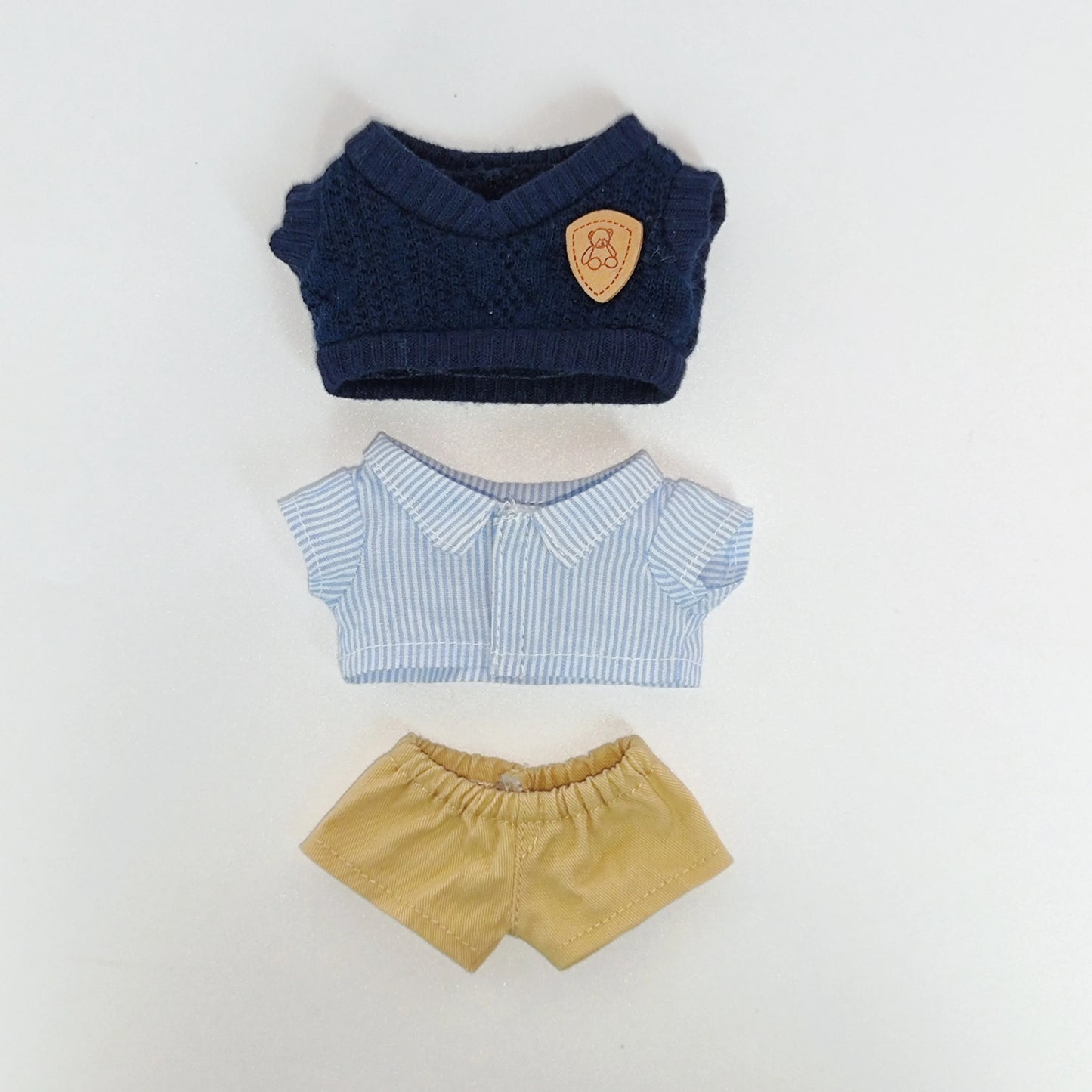 17cm Labubu Puppen Zubehör Niedlich Persönlichkeit Mode Geburtstag Anhänger Geeignet für V1 V2 V3 Kleidung Designer Unisex