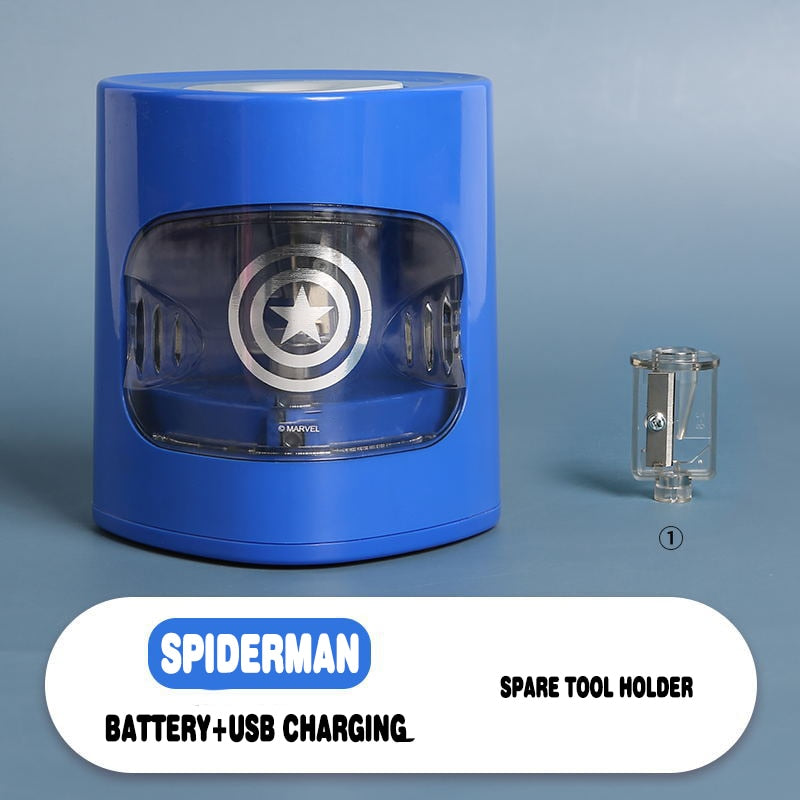 Disney Elektrischer Anspitzer Gefroren Spiderman