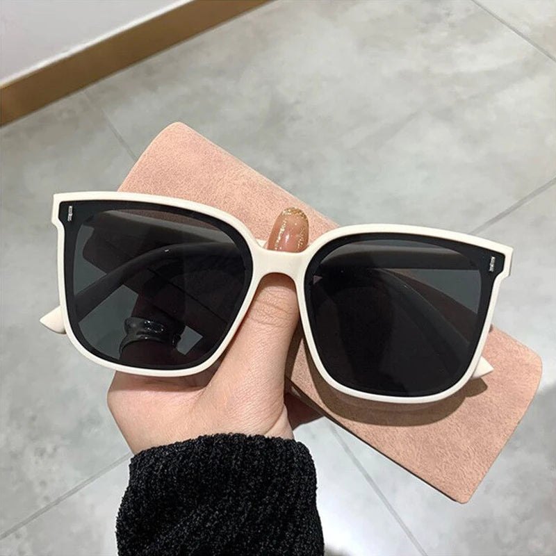 Square Sunglasses Women Designer Luxury Cat Eye Sunglasses