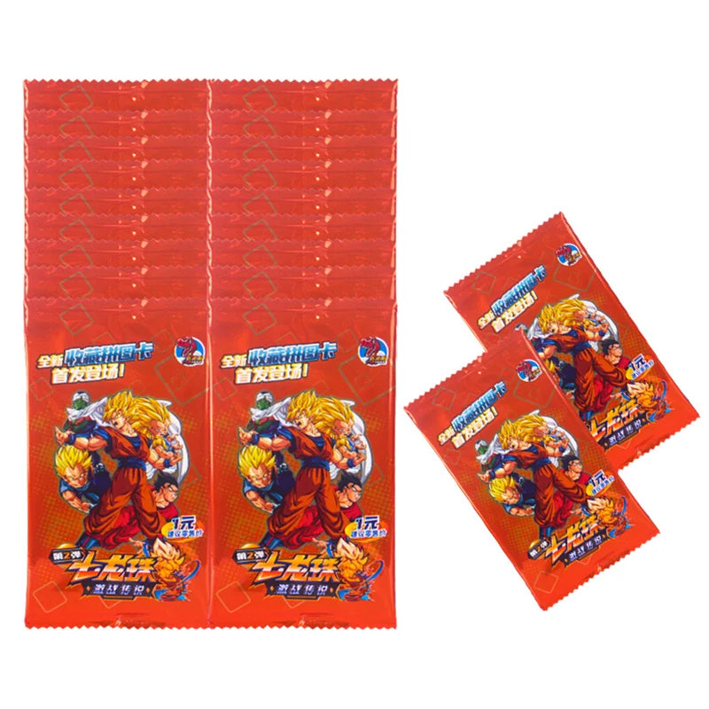 Dragon Ball Sammelkarte Shiny Son Goku Saiyajin Vegeta Trading Proxy Flash Cards Gam Anime Battle Carte für Kinder Geschenkspielzeug