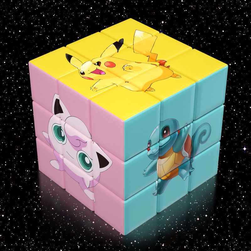 Pokemon Pikachu Dessin Animé Enfants Rubik Cube Jouet