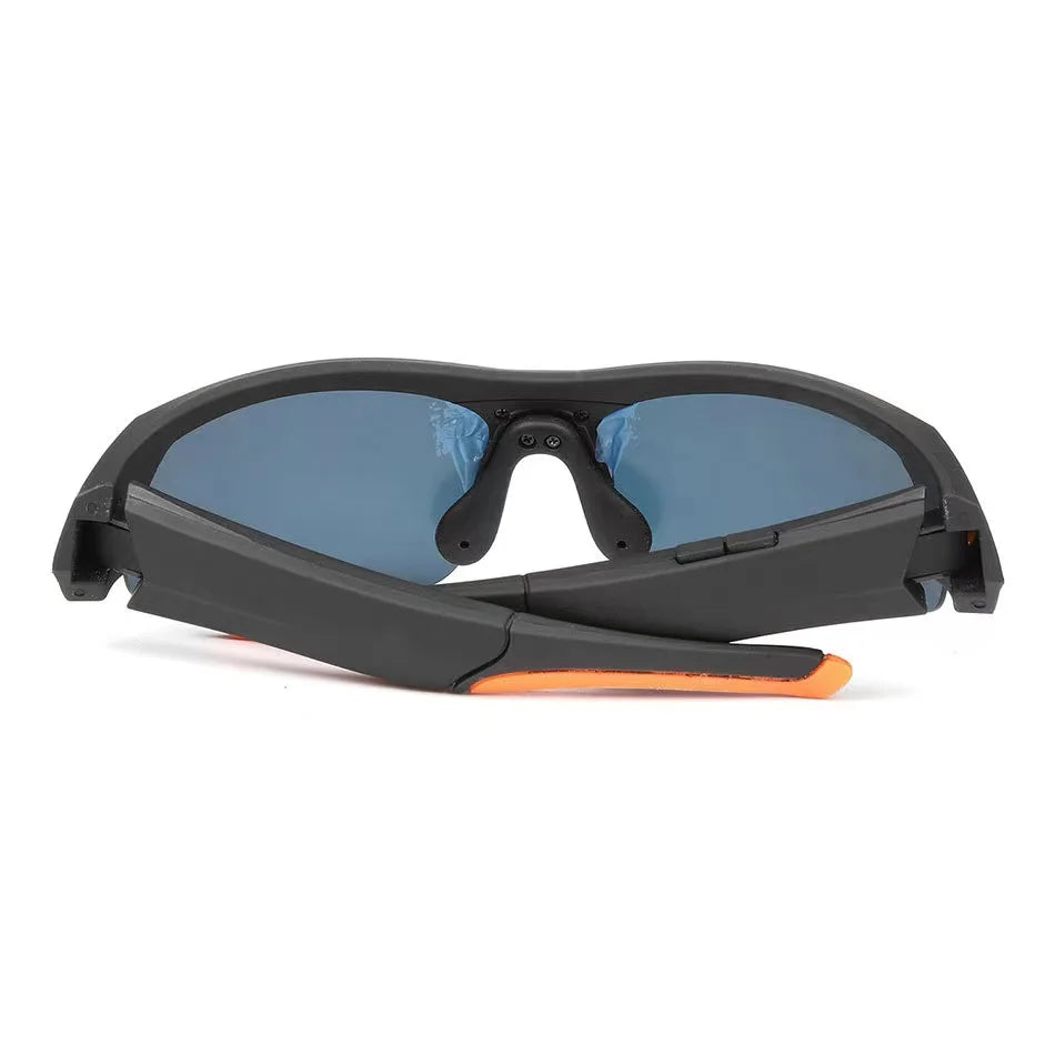 Smart glasses Sport Radfahren Angeln Sonnenbrille mit Kopfhörer und Kamera TAC Polarized