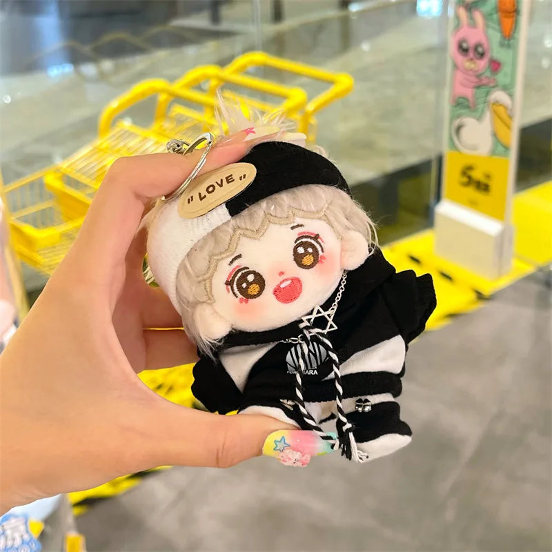 17cm Labubu Puppen Zubehör Niedlich Persönlichkeit Mode Geburtstag Anhänger Geeignet für V1 V2 V3 Kleidung Designer Unisex