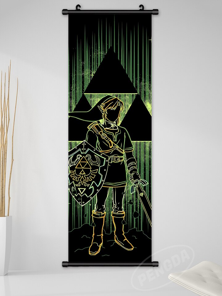 Wall Art Anime Zelda Affiche Décoration