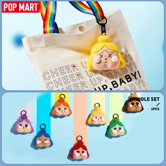 POP MART CRYBABY 'CHEER UP, BABY!' SERIE Plüsch-Anhänger Mystery Box - Blind Box Sammlerstück 1PC/6PCS Begrenzt auf 2 Stück/Sets pro Bestellung
