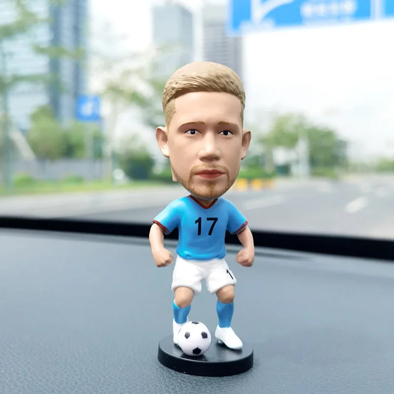 Fußballstar Puppe Auto Ornament gibt Jungen Geschenke c Ronaldo Stern Woche Charakter Neymar schüttelt seinen Kopf Puppe