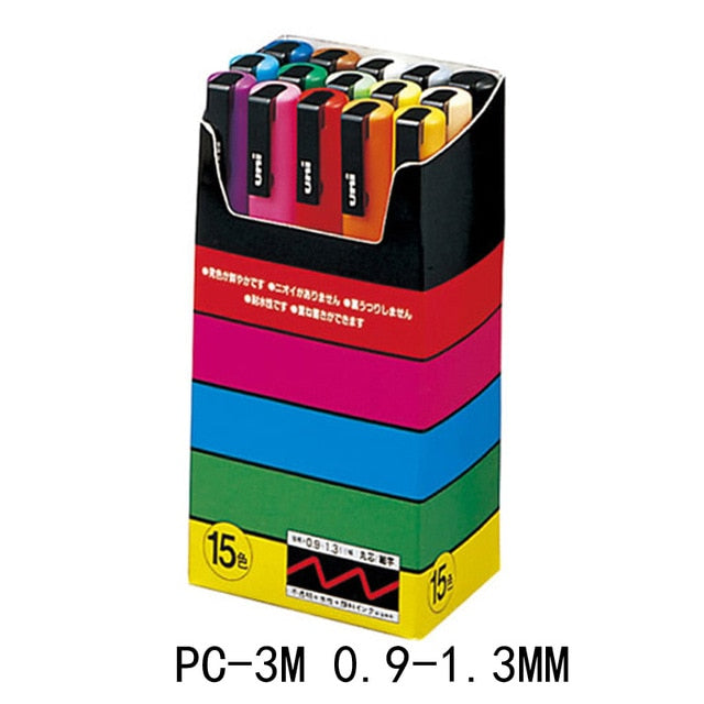 UNI POSCA Markierstift Set POP Poster Werbung