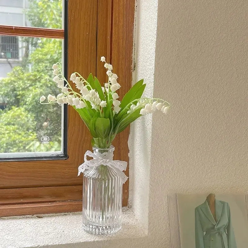 1pc Nordic Creative Transparent Vases for Plants Bottle Flowerpot Hydroponic