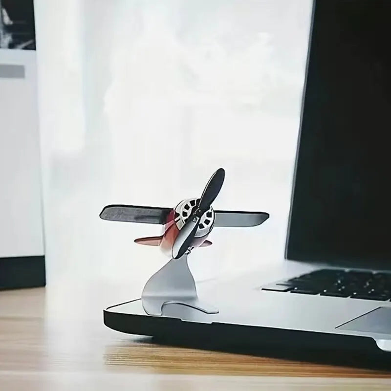 Solar flugzeug kreative herren auto dekoration auto interieur zubehör desktop ornament geschenk für frau, mann, auto enthusiast