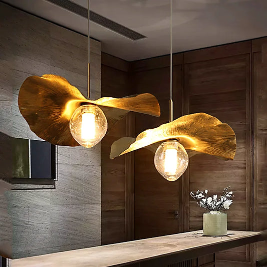 Nordische moderne kronleuchter hängeleuchte küche lotus deckenlampe heimdekoration