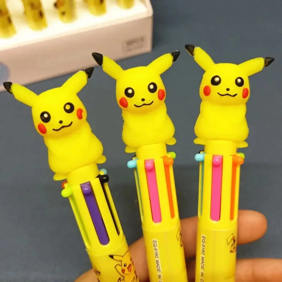 1 stücke Pokemon Pikachu Anime Cartoon Kawaii Gel Stift 0,7mm niedlichen stationären Lieferungen Büro Stift Kinder Schul bedarf Geschenk