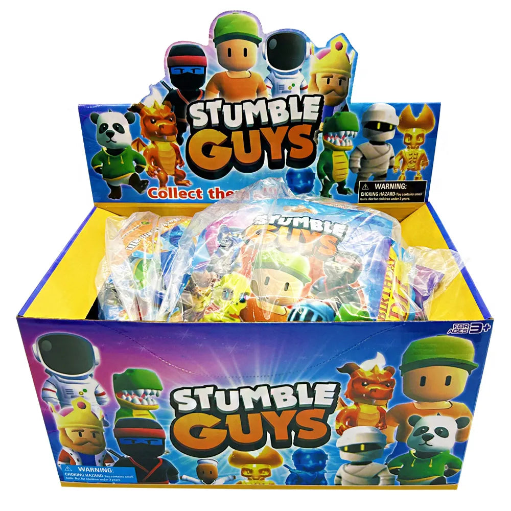 1-24pcs Cartoon Spiel Stumble Fall Guys Action-Figuren