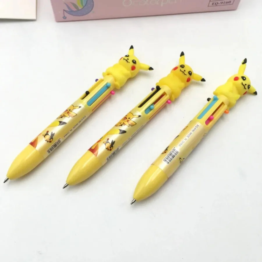 1 stücke Pokemon Pikachu Anime Cartoon Kawaii Gel Stift 0,7mm niedlichen stationären Lieferungen Büro Stift Kinder Schul bedarf Geschenk