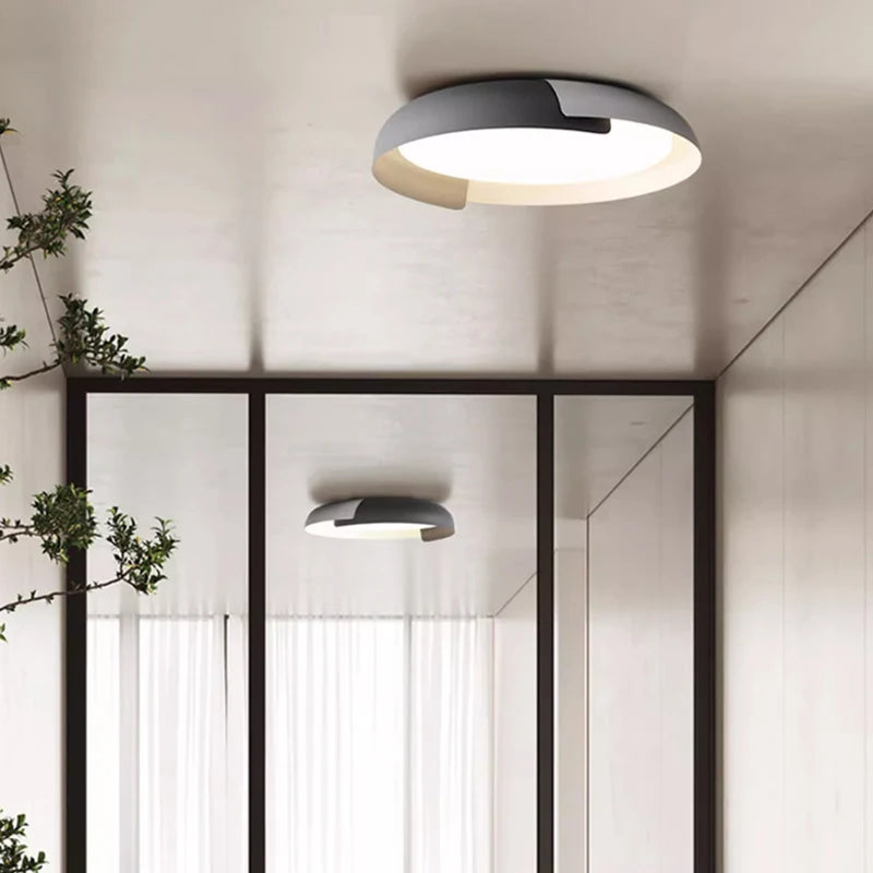 Plafonnier moderne minimaliste et créatif de style japonais, luminaire décoratif d'intérieur, idéal pour une chambre à coucher, un salon ou un restaurant