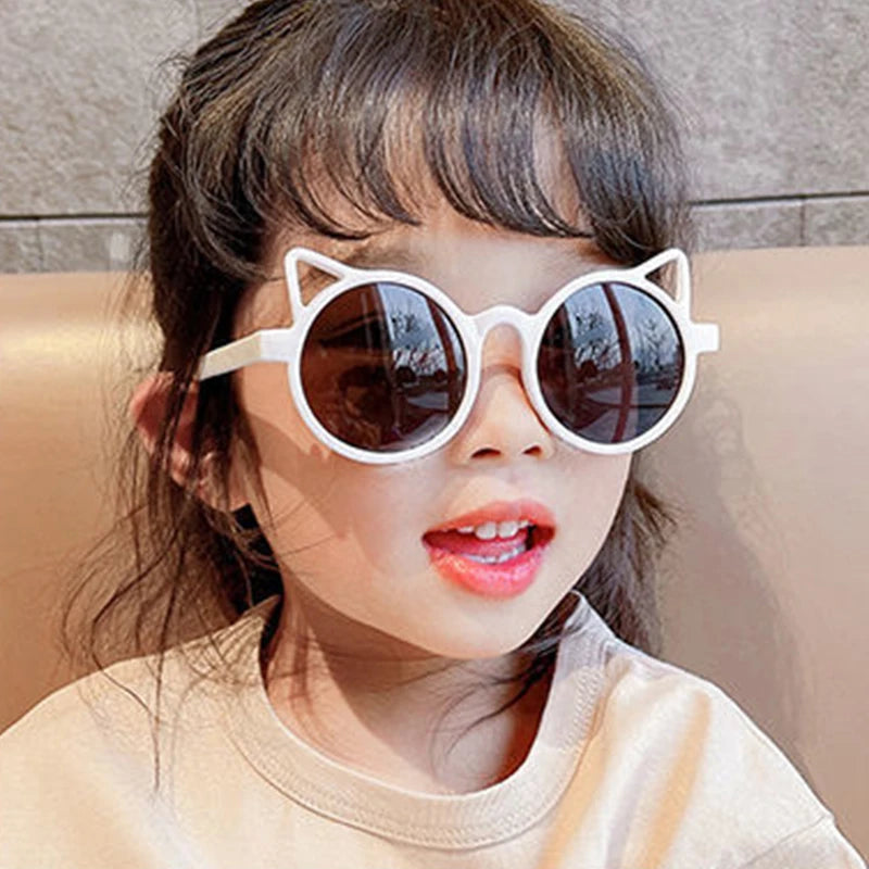 Mädchen Jungen niedliche Tier Cartoon Ohren Sonnenbrille Outdoor Sonnenschutz