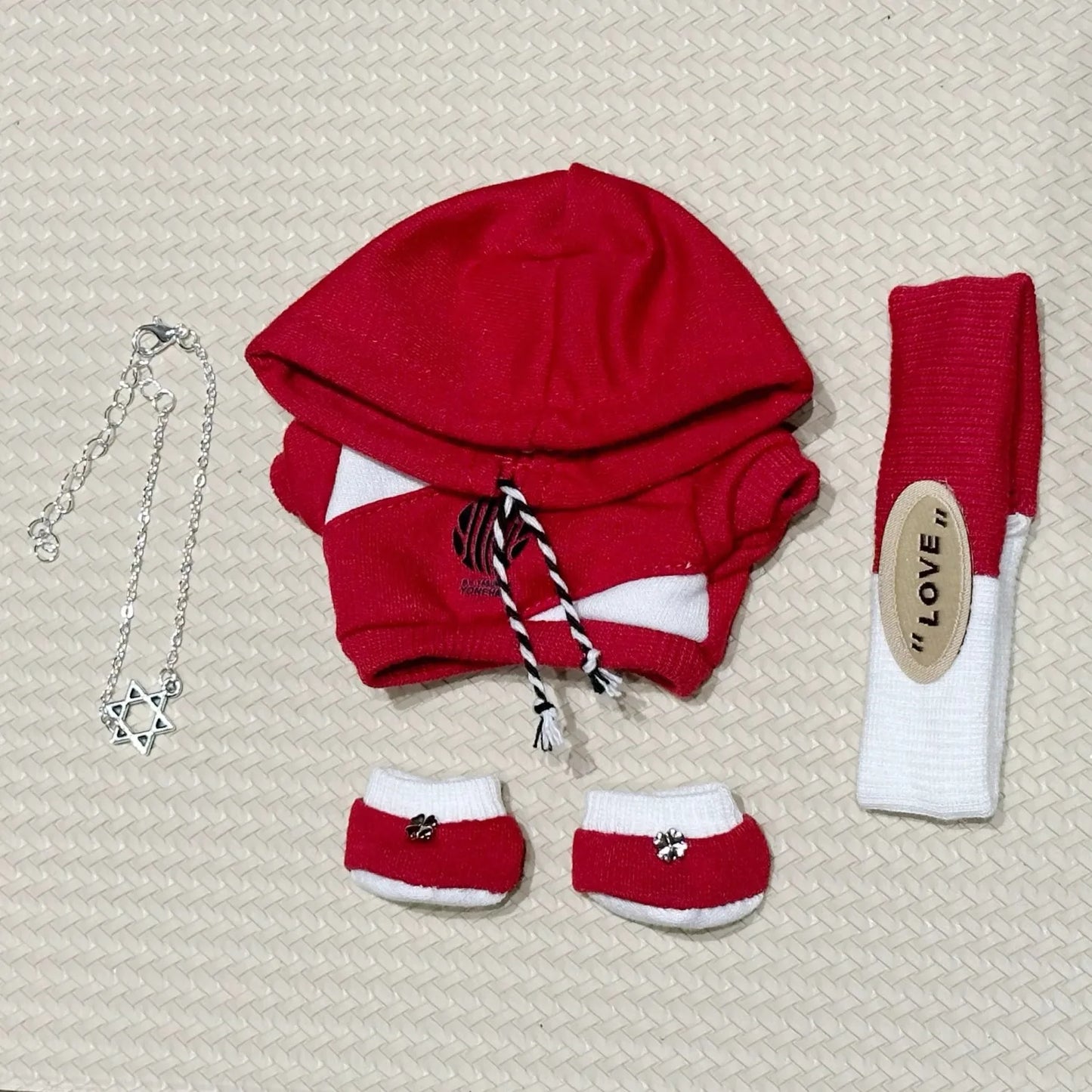 17cm Labubu Puppen Zubehör Niedlich Persönlichkeit Mode Geburtstag Anhänger Geeignet für V1 V2 V3 Kleidung Designer Unisex