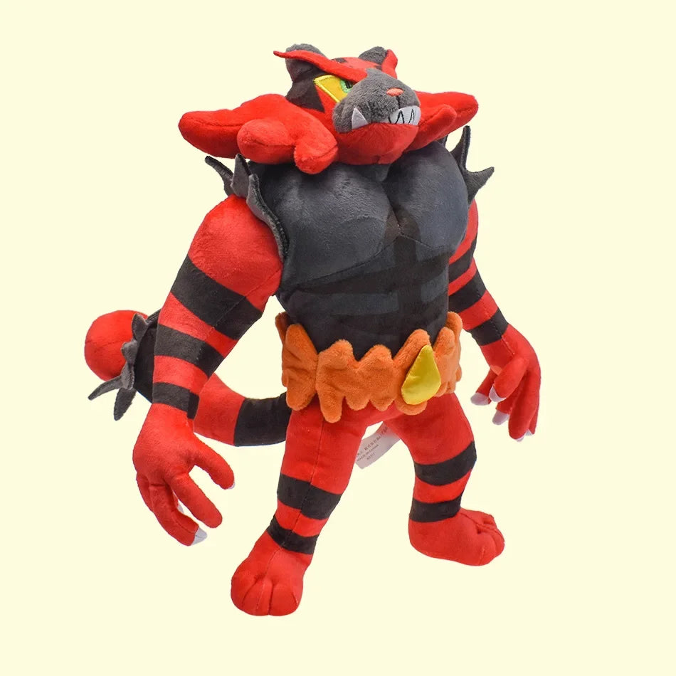 Pokemon Anime Figur Incineroar litten Plüschtiere weiche Stofftiere Cartoon Puppe Christmastoy Baby Kid Geschenk