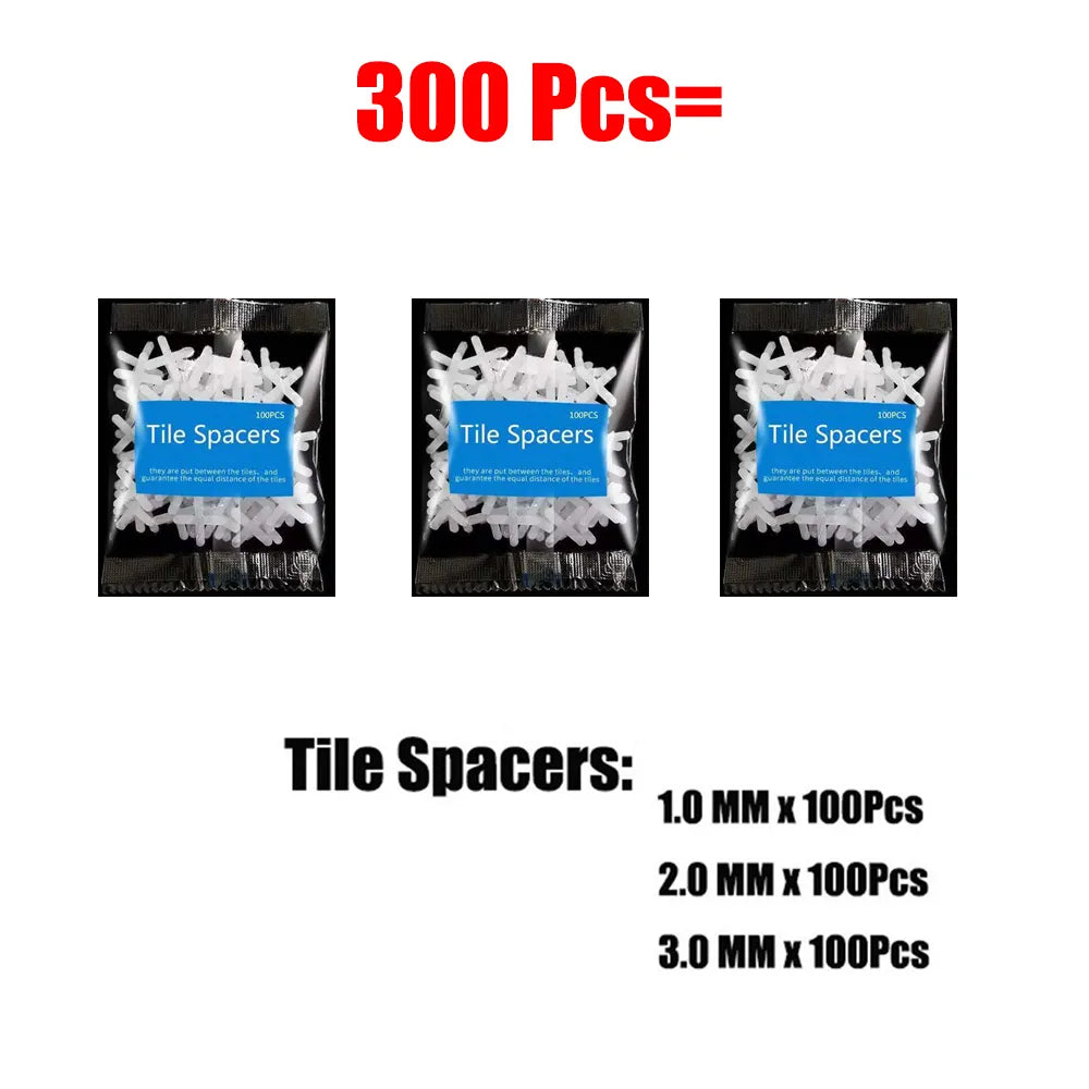 300+25+1 Stck. Fliesennivelliersystem für Fliesenverlegung Nivellierkeile Ausrichtungsabstandshalter für Nivellierer Locator Spacers Zange Bodenbelag Wand