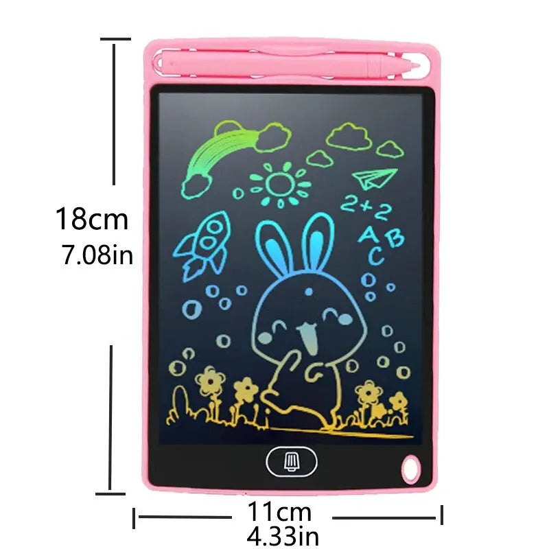 6.5 in electronic LCD writing board, children's writing board, gifts for children's birthdays, Halloween, Christmas and Easter