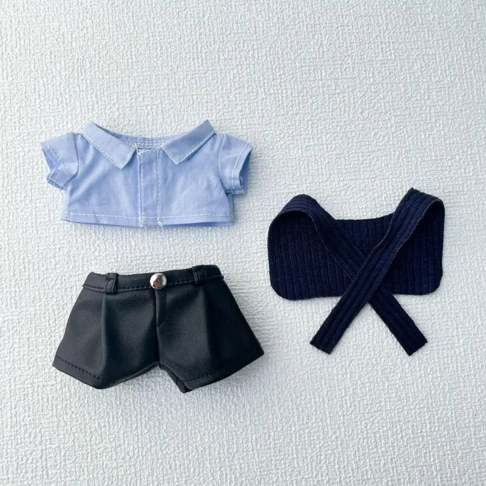 17cm Labubu Puppen Zubehör Niedlich Persönlichkeit Mode Geburtstag Anhänger Geeignet für V1 V2 V3 Kleidung Designer Unisex