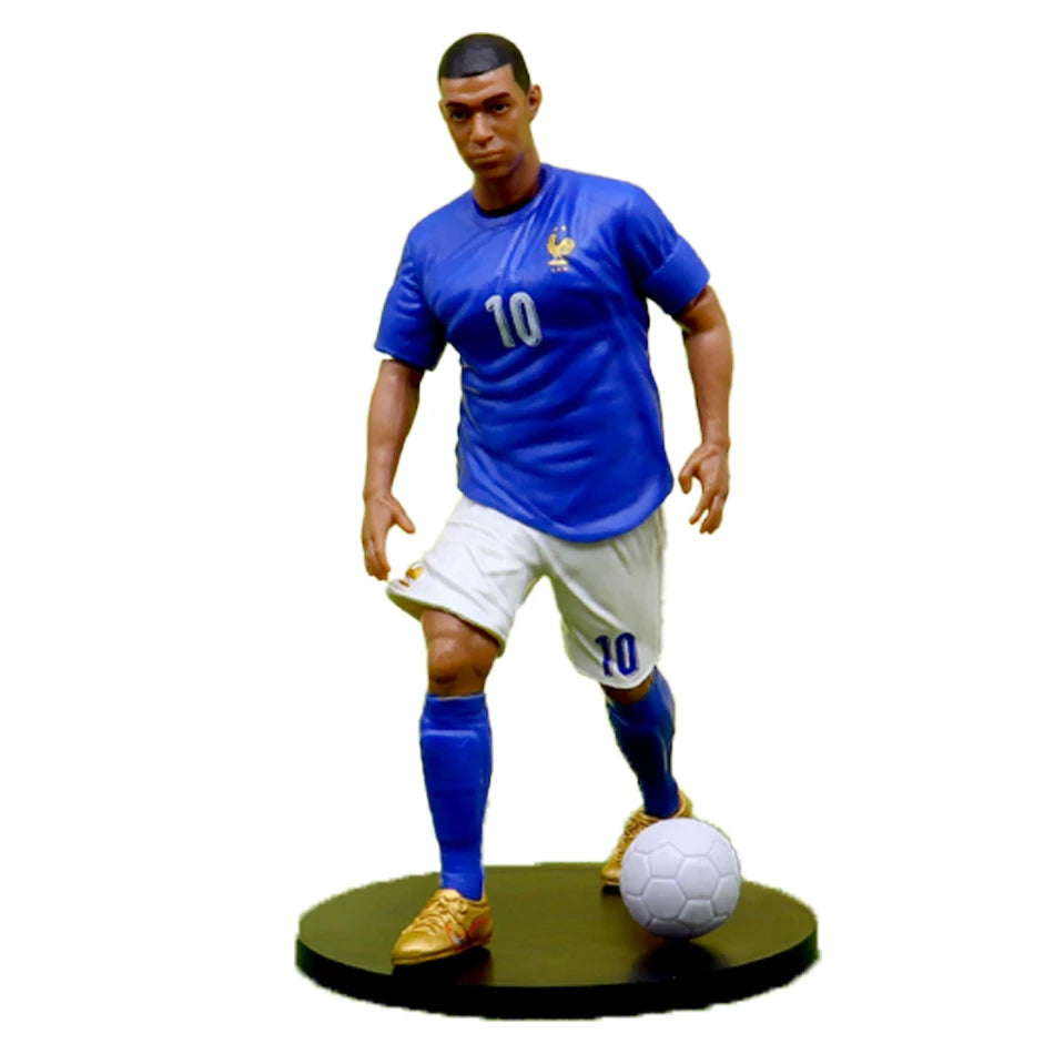 Gekürzte Version von Cristiano Ronaldo Messi MBappe Star Football Action Figures Sammelbare Fanartikel aus Madrid und Barcelona