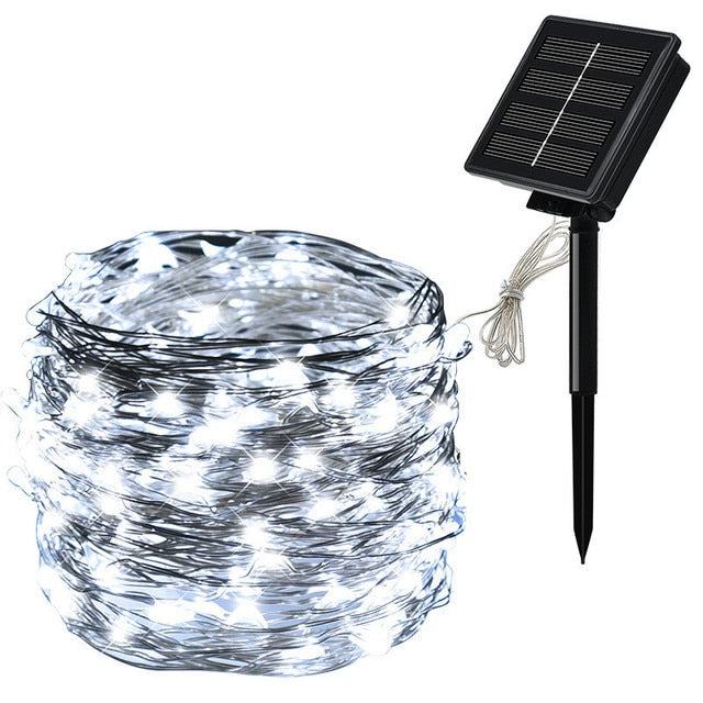 LED solar lights (outdoor-indoor) 7-12-22-32 M