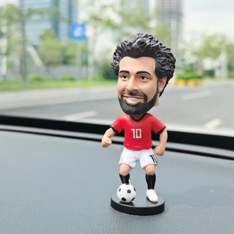 Fußballstar Puppe Auto Ornament gibt Jungen Geschenke c Ronaldo Stern Woche Charakter Neymar schüttelt seinen Kopf Puppe