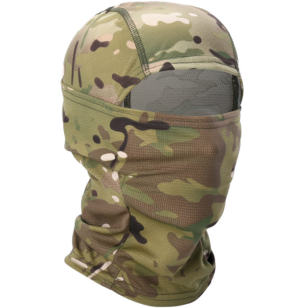 Multicam Camouflage Balaclava Vollgesichtsmaske Maske Tactical Airsoft Cap Männer