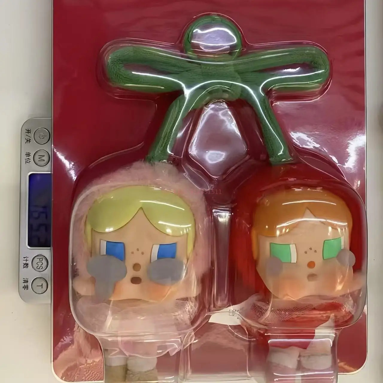 Crybaby Cherry Love Much Fashion Doll Anhänger Tasche Schlüsselanhänger - Niedliche Replik Hangtag Geschenk Unisex Hochwertige Sammlerstück