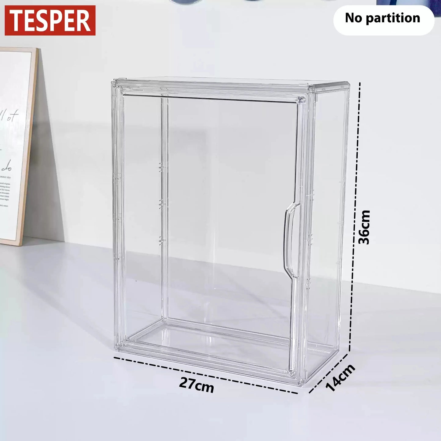 Transparent Acryl Blind Box Storage Display Cabinet LABUBU V3 Handheld staubdicht Desktop Organizer Bubble Mart Modern Style