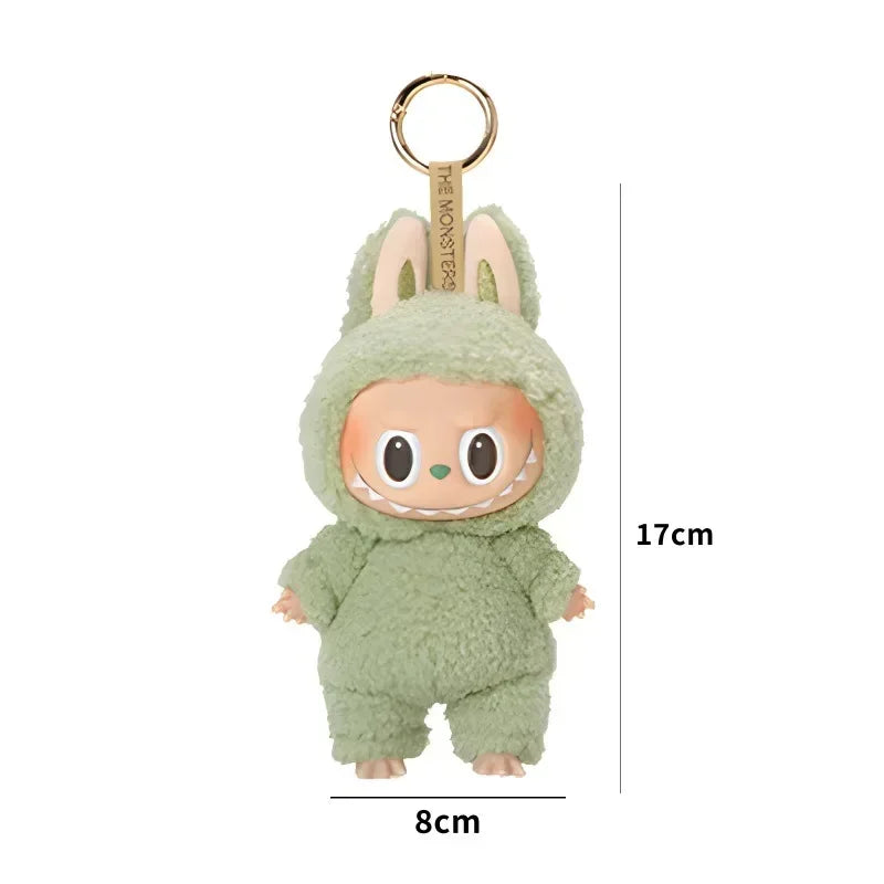 LABUBU Macaron Vinyl Face Serie Blind Box Tide Play Figur Plüschtier Anhänger