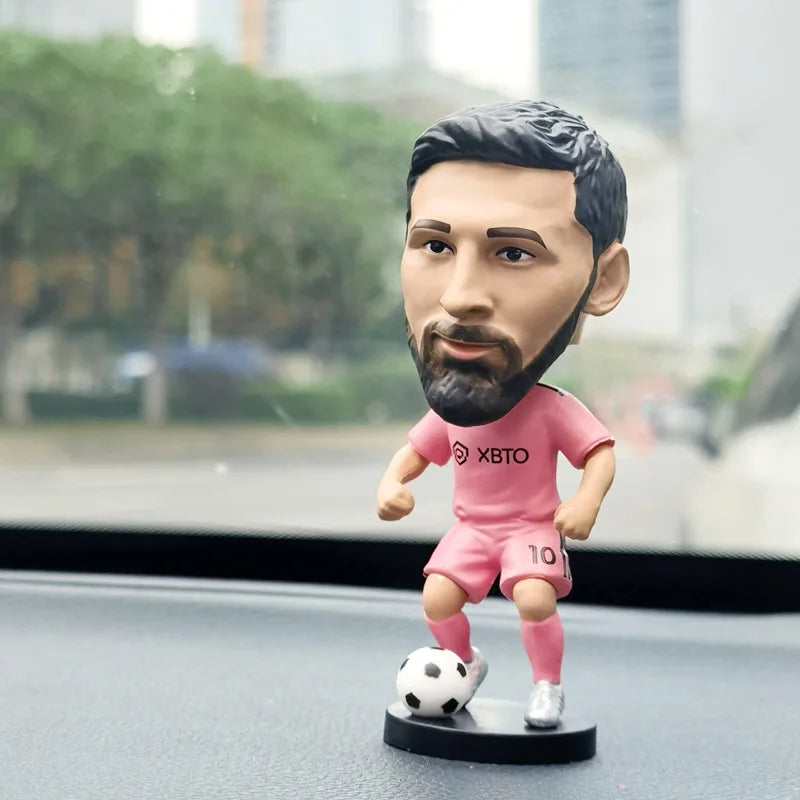 Fußballstar Puppe Auto Ornament gibt Jungen Geschenke c Ronaldo Stern Woche Charakter Neymar schüttelt seinen Kopf Puppe