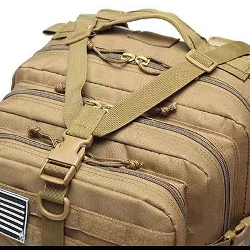 Sac à dos de randonnée pour hommes, grande capacité, tactique militaire, Camouflage militaire, voyage, randonnée en plein air