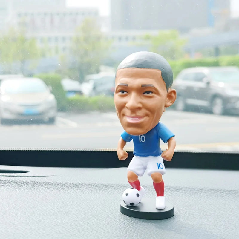 Fußballstar Puppe Auto Ornament gibt Jungen Geschenke c Ronaldo Stern Woche Charakter Neymar schüttelt seinen Kopf Puppe