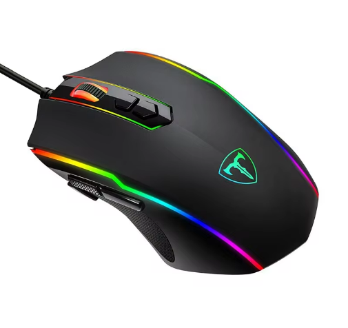 PICTEK 12000DPI Gaming-Maus mit RGB, 10 Tasten