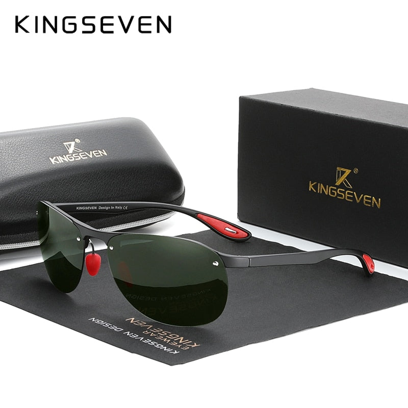 KINGSEVEN Herren Sonnenbrille TR90 Polarisiert