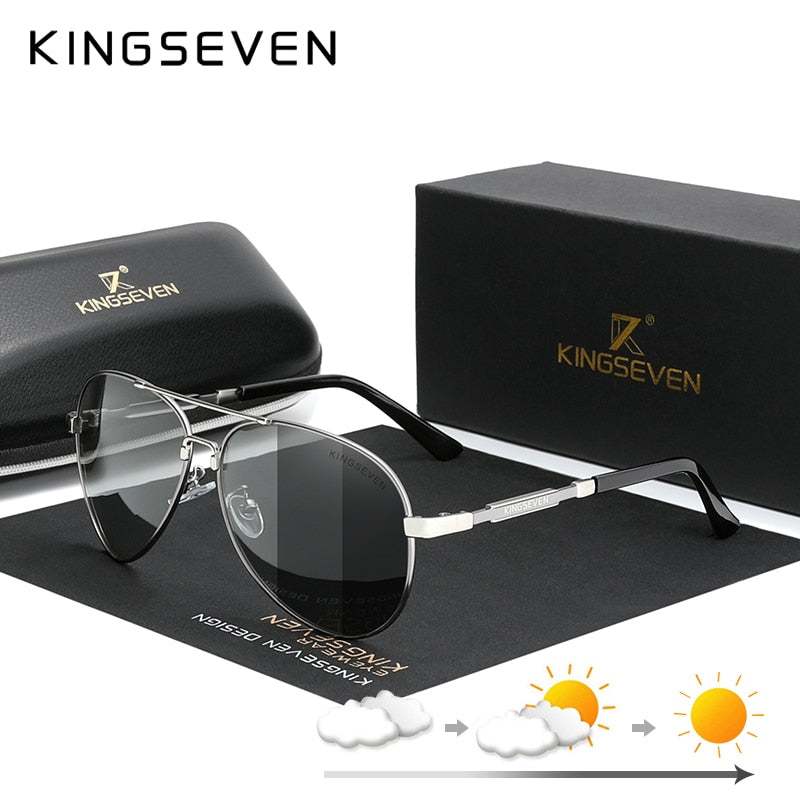KINGSEVEN Herren Sonnenbrille Polarisiert UV400