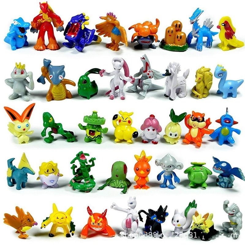 144pcs-Pokemon-Action-Figur-Spielzeug