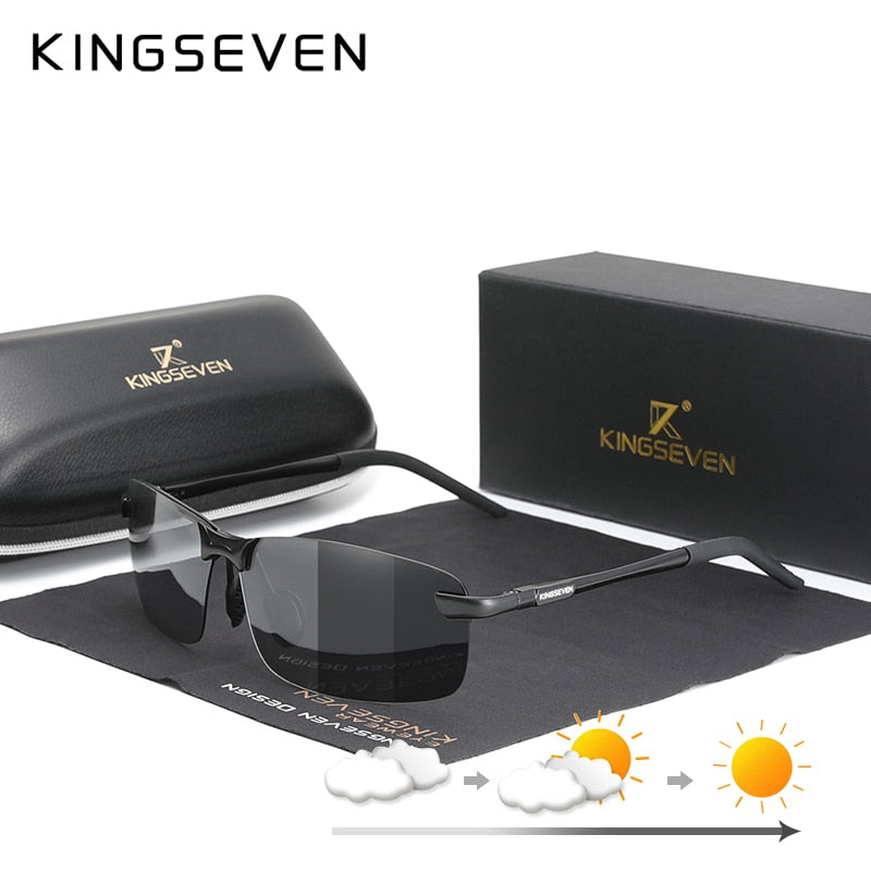 KINGSEVEN Sunglasses Men, Polarized, UV400