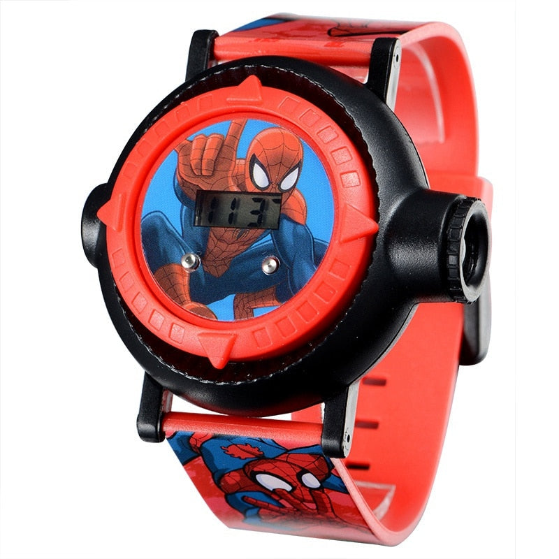 MARVEL-Genuine-Spider-Man-Projection-LED-Digital-Watches-Children-Cool-Cartoon-Watch-Kid-Birthday-Gift-Disney-Boy-Girl-Clock-Toy