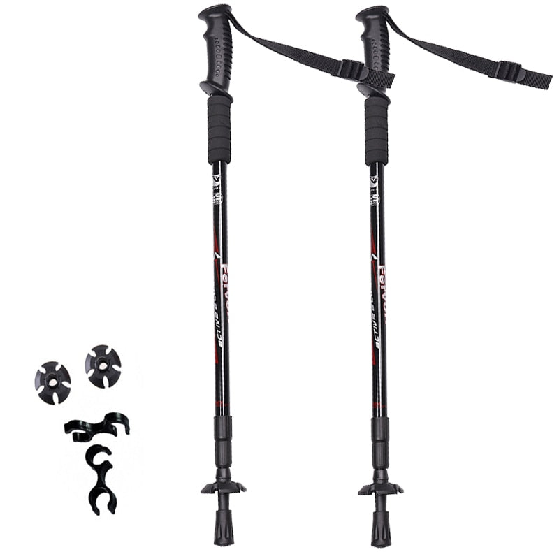 2pcs/lot-Nordic-Walking-Poles-Adjustable-Trekking-Poles-Telescopic-Scandinavian-Walking-Sticks-Anti-Shock-Hiking-Stick