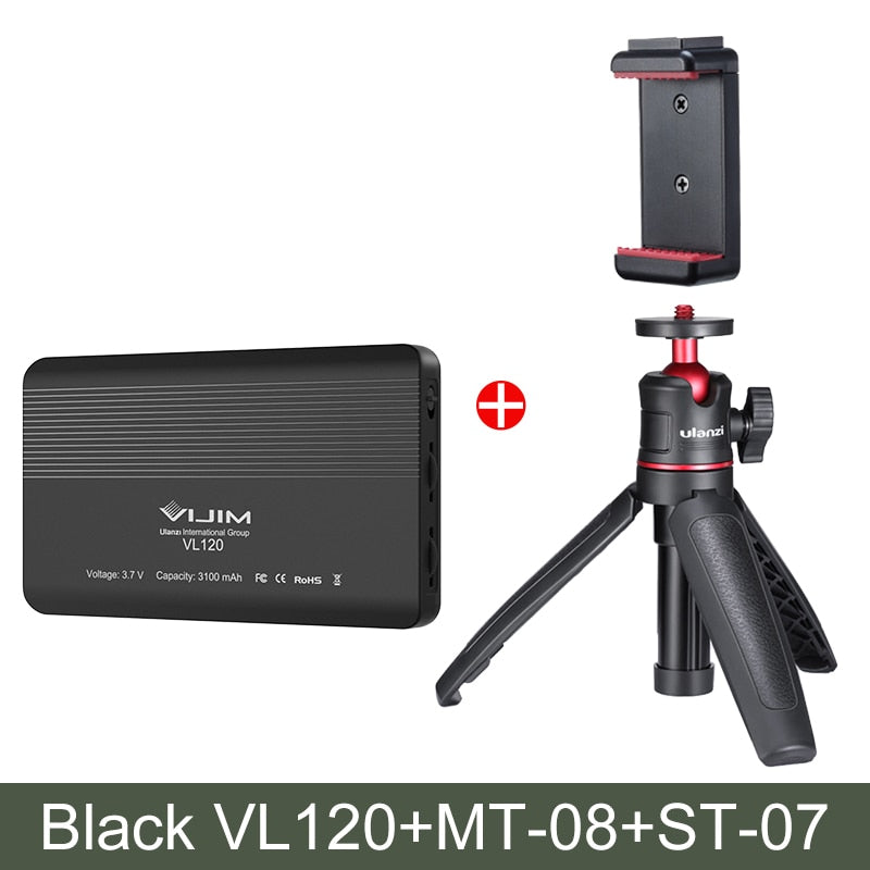 Ulanzi-VIJIM-VL120-LED-Video-Light-Photography-Studio-Light-On-Camera-Light-Video-Conference-light-Soft-Diffuser-RGB-Fill-Light