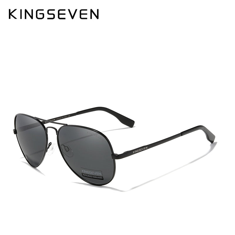 KINGSEVEN lunettes de soleil homme polarisées UV400 miroir Oculos de sol 7735