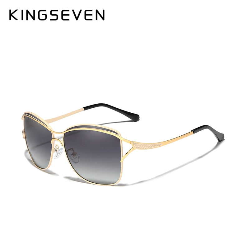 KINGSEVEN Sunglasses for Women - Elegant Designer Fashion with Box