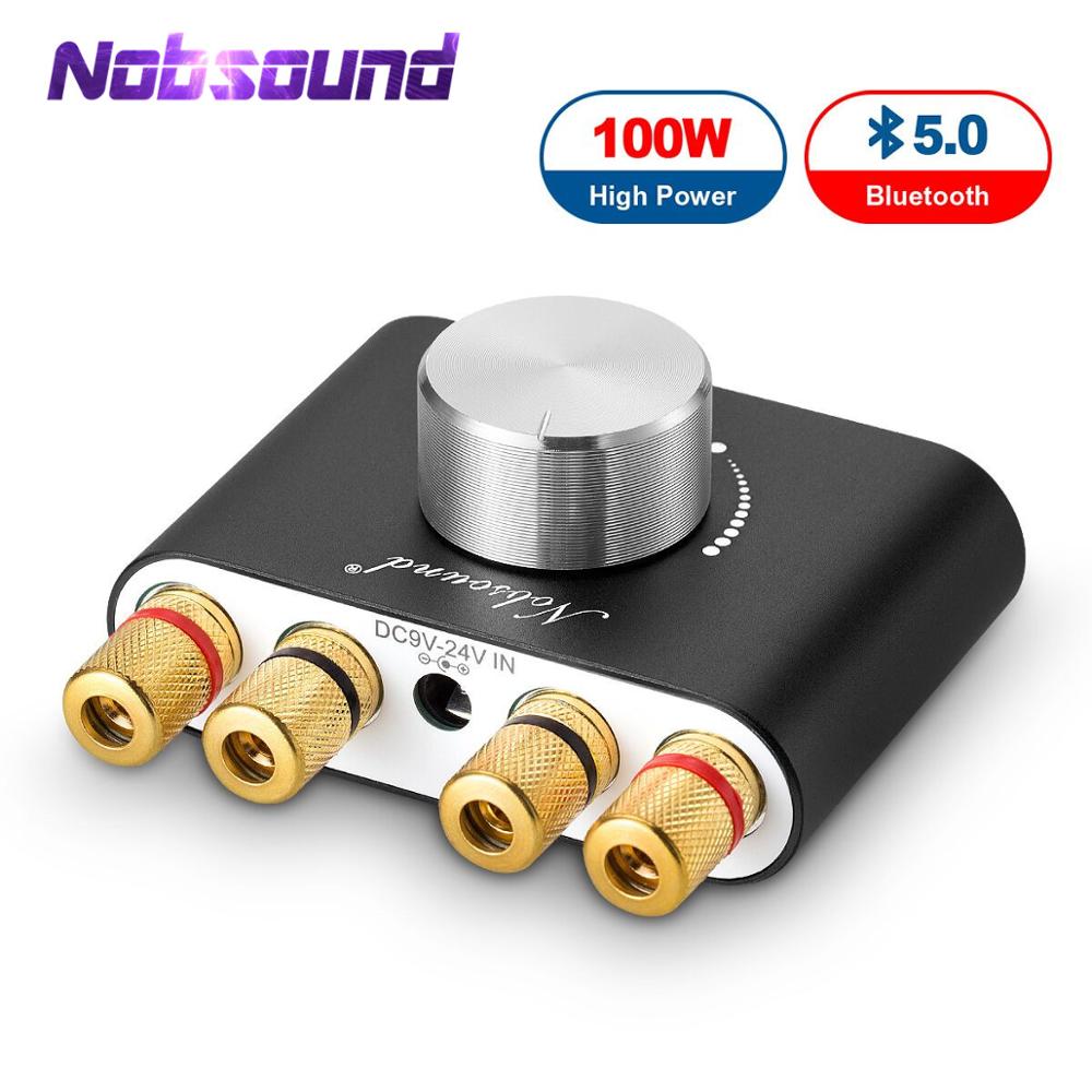 2020-Nobsound-Mini-Bluetooth-5.0-Digital-Amplifier-Hifi-Stereo-Wireless-Audio-Receiver-Power-Amp-50W+50W-Car-Sound-Amplifiers