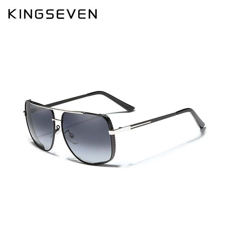 KINGSEVEN Design Sunglasses Men Night Vision Driving